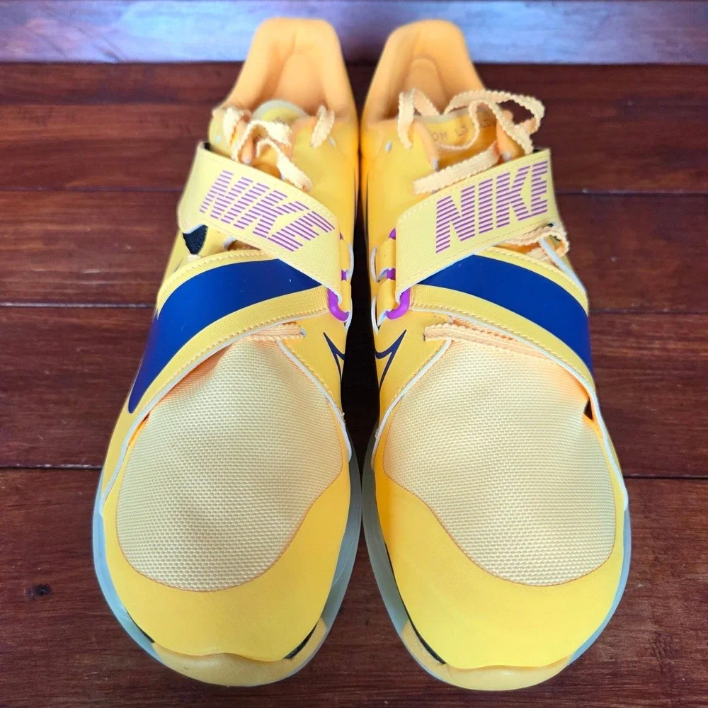 Nike Air Zoom Elite‎ Track Spikes Men 10 Yellow Citron FZ9326-800 New